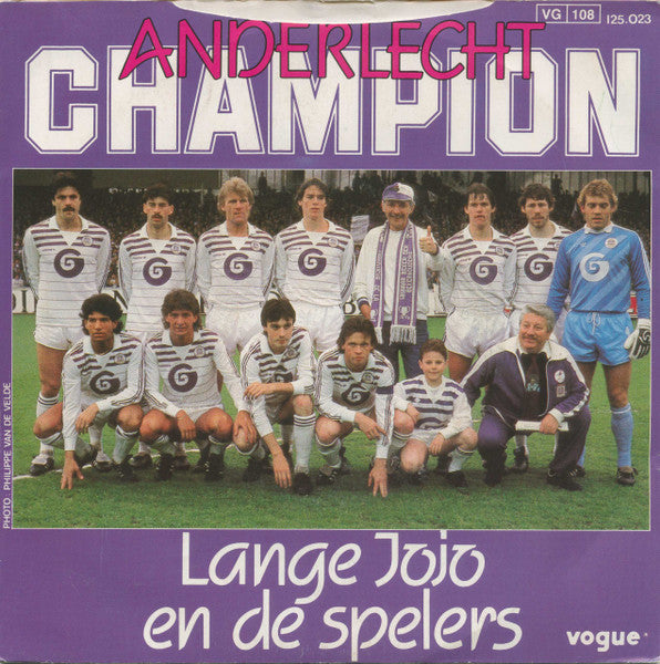 Grand Jojo - Anderlecht Champion 17697 Vinyl Singles Goede Staat