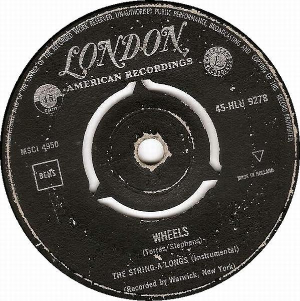 String-A-Longs - Wheels Vinyl Singles Vinyl Very Good (VG) <br> Hoes Generic