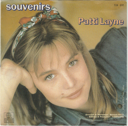 Patti Layne - Une Espèce De Canadienne Vinyl Singles Vinyl Zeer Goed / Hoesje Goed "VINYLSINGLES.NL"