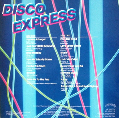 Various - Disco Express (LP) 48229 (B) Vinyl LP Goede Staat