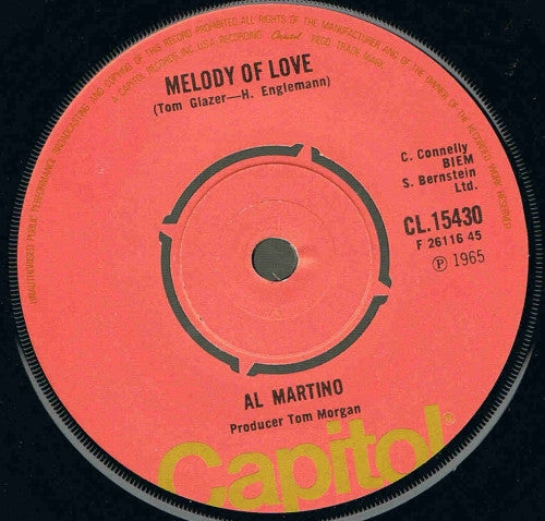 Al Martino - Spanish Eyes 19302 Vinyl Singles Hoes: Generic