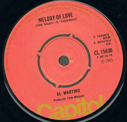 Al Martino - Spanish Eyes 19302 Vinyl Singles Hoes: Generic