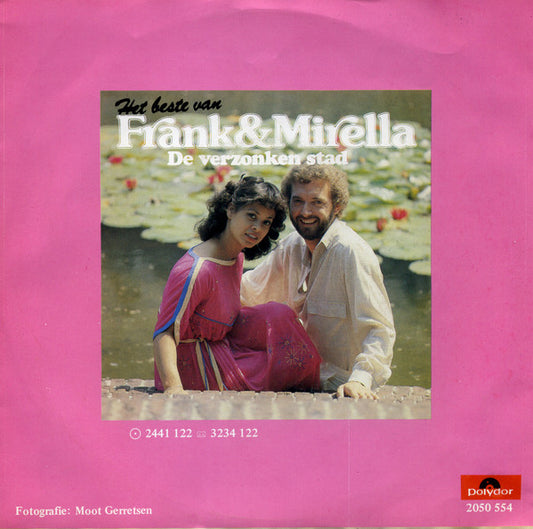 Frank & Mirella - De Verzonken Stad 23900 Vinyl Singles Vinyl Zeer Goed / Hoesje Goed "VINYLSINGLES.NL"