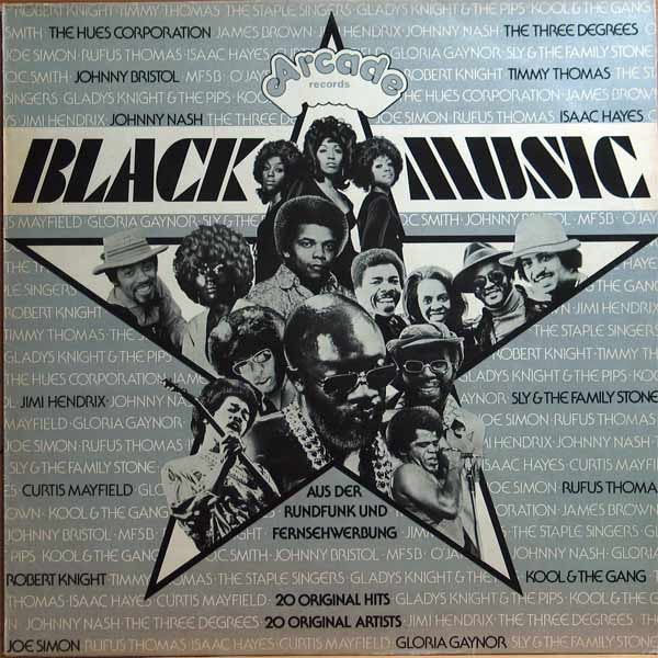 Various - Black Music (LP) 50830 Vinyl LP Goede Staat