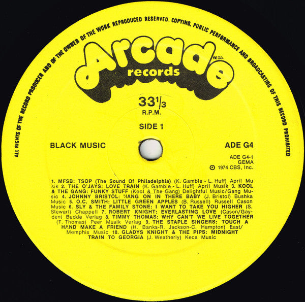 Various - Black Music (LP)
