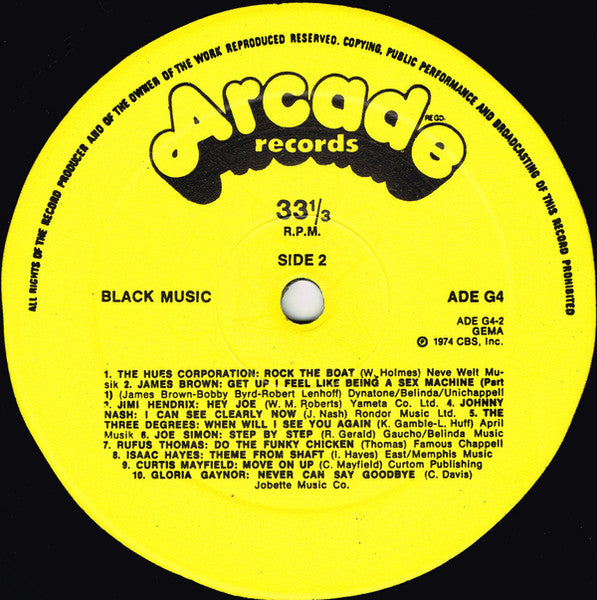 Various - Black Music (LP)