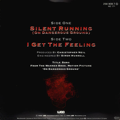 Mike & The Mechanics - Silent Running (On Dangerous Ground) Vinyl Singles Vinyl Very Good (VG) <br> Hoes Good Plus (G+)