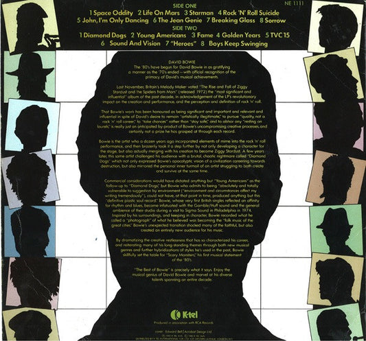 David Bowie - The Best Of Bowie (LP)