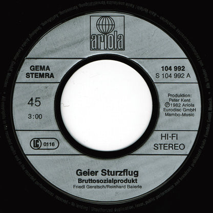 Geier Sturzflug - Bruttosozialprodukt