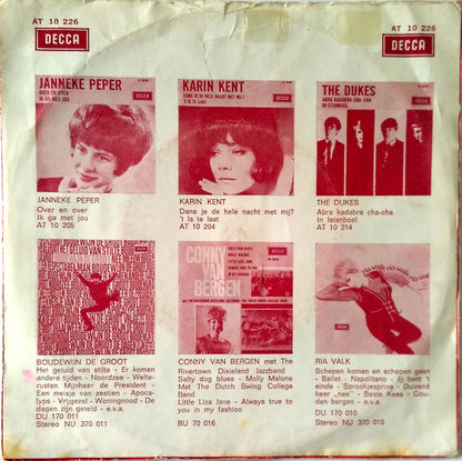 Hetty Blok En Leen Jongewaard - Ja Zuster, Nee Zuster Vinyl Singles Vinyl Very Good (VG) <br> Hoes Good Plus (G+)