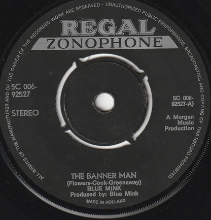 Blue Mink - The Banner Man 36077 Vinyl Singles Gebruikssporen!