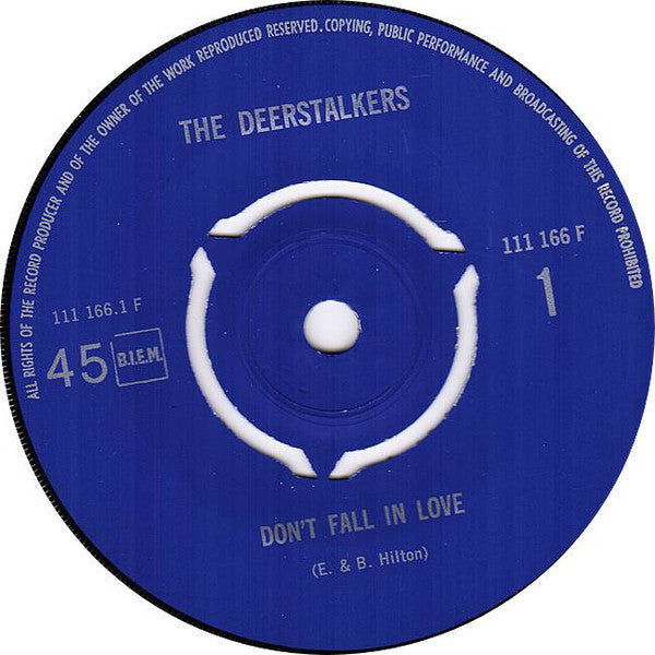 Deerstalkers - Don't Fall In Love Vinyl Singles Vinyl Goed / Hoes Generic