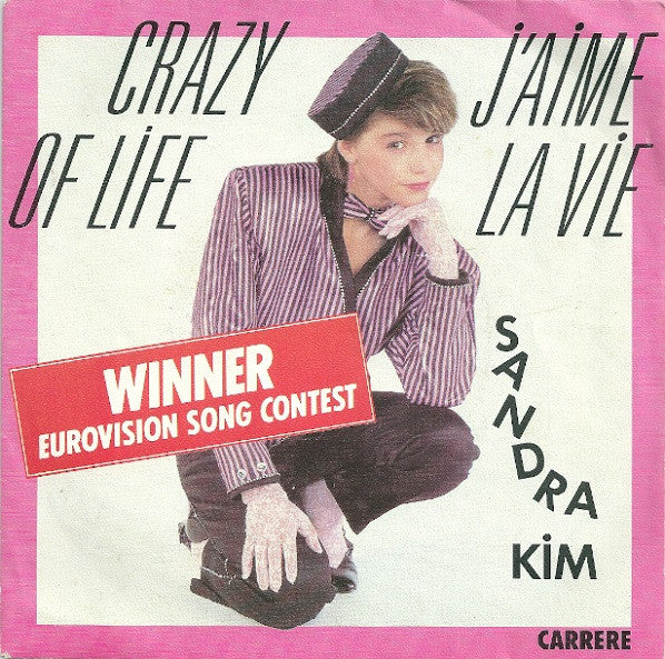 Sandra Kim - Crazy Of Life 18288 Vinyl Singles Goede Staat