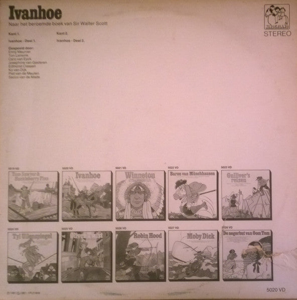 Various - Ivanhoe (LP) Vinyl LP Media VG+ \ Sleeve G+