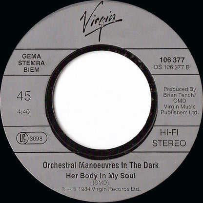Orchestral Manoeuvres In The Dark - Locomotion Vinyl Singles Vinyl Zeer Goed / Hoesje Generic "VINYLSINGLES.NL"