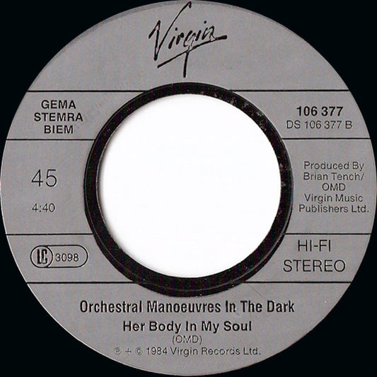 Orchestral Manoeuvres In The Dark - Locomotion Vinyl Singles Vinyl Zeer Goed / Hoesje Generic "VINYLSINGLES.NL"