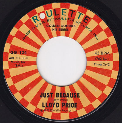 Lloyd Price - I'm Gonna Get Married Vinyl Singles Vinyl (VG) <br> Hoes Generic