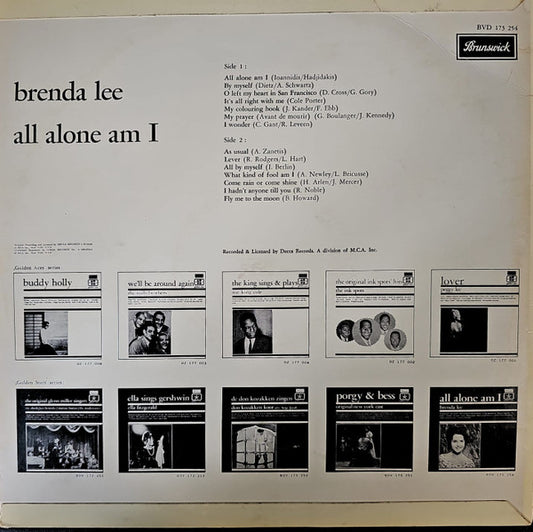 Brenda Lee - All Alone Am I (LP)