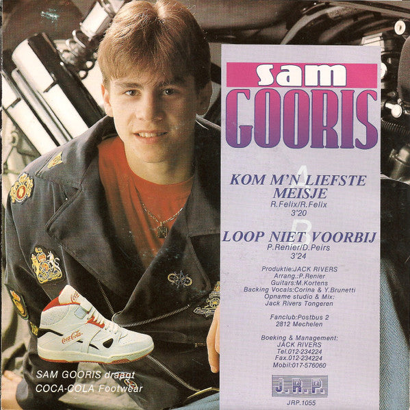 Sam Gooris - Kom M'n Liefste Meisje 37123 Vinyl Singles Goede Staat