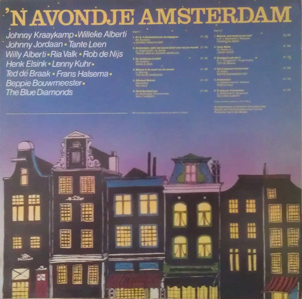Various - 'n Avondje Amsterdam (LP) 49897 44290 Vinyl LP VINYLSINGLES.NL