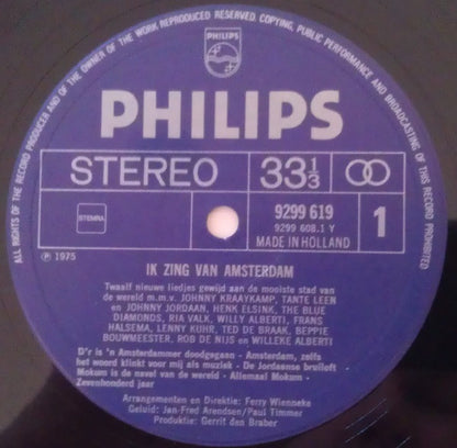 Various - 'n Avondje Amsterdam (LP) 49897 44290 Vinyl LP VINYLSINGLES.NL