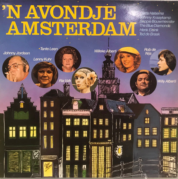 Various - 'n Avondje Amsterdam (LP) 44290 Vinyl LP VINYLSINGLES.NL