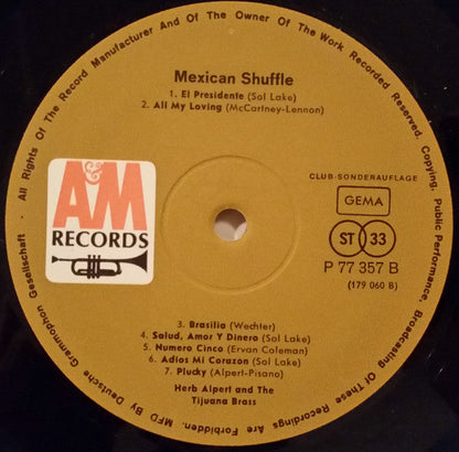 Herb Alpert & The Tijuana Brass - Mexican Shuffle (LP) 43637