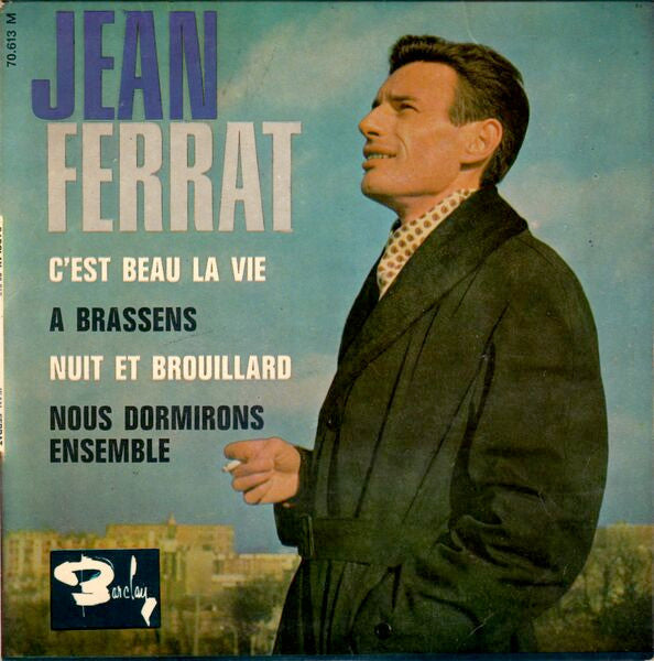 Jean Ferrat - C'est Beau La Vie (EP) 34266 Vinyl Singles EP Goede Staat