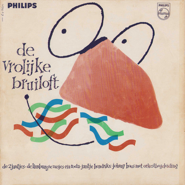 Various - De Vrolijke Bruiloft (10") Vinyl LP 10" Vinyl Very Good (VG) <br> Hoes Good Plus (G+)