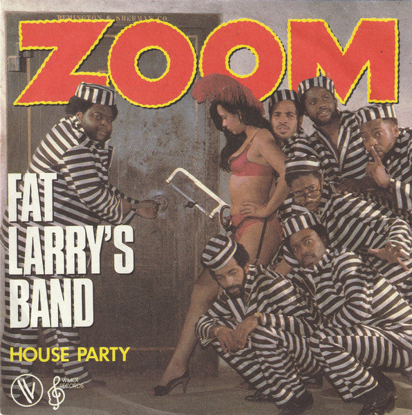 Fat Larry's Band - Zoom Vinyl Singles Vinyl Very Good (VG) <br> Hoes Good Plus (G+)