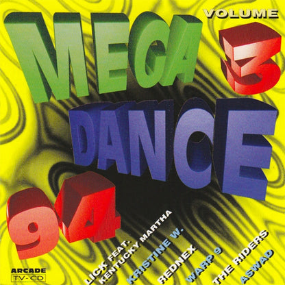 Various - Mega Dance ´94 Volume 3 (CD) Compact Disc Goede Staat