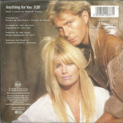 Grant & Forsyth - Anything For You Vinyl Singles Vinyl Very Good (VG) <br> Hoes Good Plus (G+)