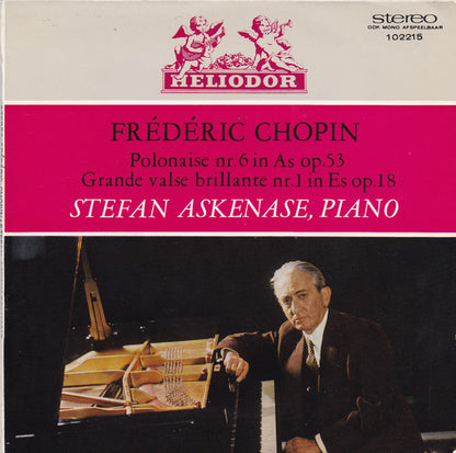 Stefan Askenase, Frédéric Chopin - Polonaise Nr. * In As Op. *, Grande Valse Brillante Nr. * In Es Op. ** Vinyl Singles Vinyl Very Good (VG) <br> Hoes Good Plus (G+)