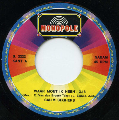 Salim Seghers - Waar Moet Ik Heen