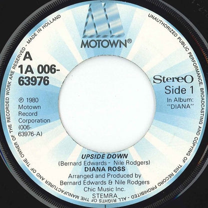 Diana Ross - Upside Down 36142 Vinyl Singles Goede Staat