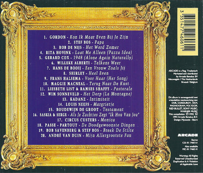 Various - Mijn Allergrootste Fan En 19 Andere Luisterliedjes (CD) Compact Disc Goede Staat