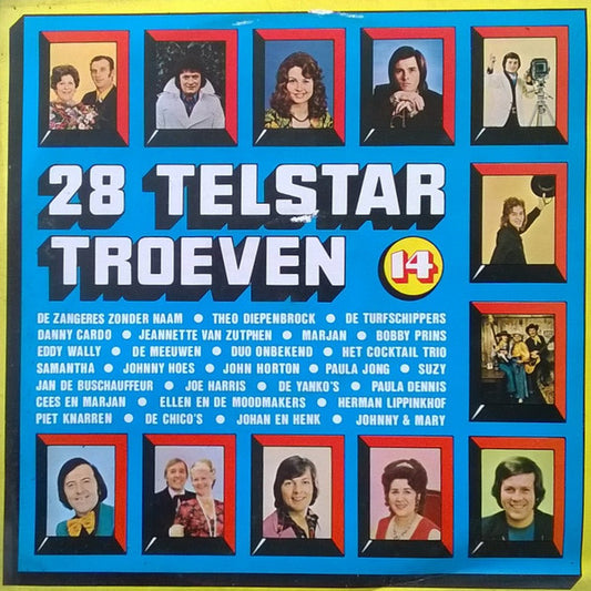 Various - 28 Telstar Troeven 14 (LP) Vinyl LP Vinyl Very Good (VG) <br> Hoes Good Plus (G+)