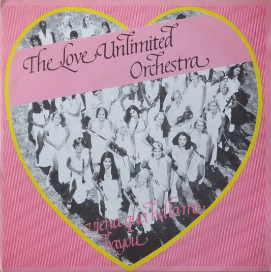 Love Unlimited Orchestra - Vieni Qua Bella Mi 38541 Vinyl Singles VINYLSINGLES.NL