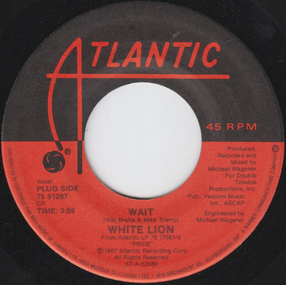White Lion - Wait Vinyl Singles Vinyl Goed / Hoes Generic