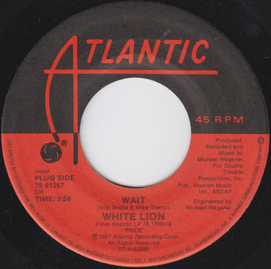 White Lion - Wait Vinyl Singles Vinyl Goed / Hoes Generic