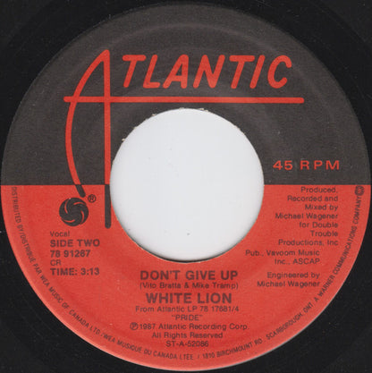 White Lion - Wait Vinyl Singles Vinyl Goed / Hoes Generic