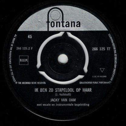 Jacky van Dam - Japie Portier Vinyl Singles Vinyl Very Good (VG) <br> Hoes Generic