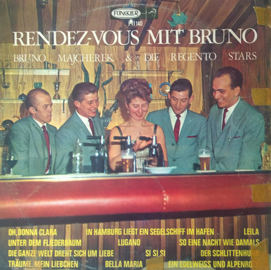 Bruno Majcherek & Die Regento Stars - Rendez-Vous Mit Bruno (LP) 50224 Vinyl LP VINYLSINGLES.NL