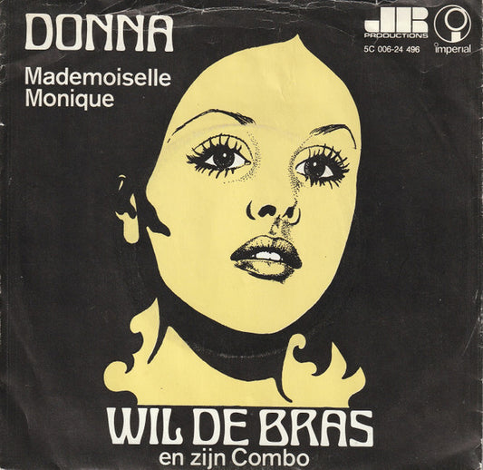 Combo Wil De Bras - Donna 36868 Vinyl Singles Goede Staat