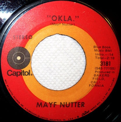 Mayf Nutter - Never Ending Song Of Love Vinyl Singles Vinyl Very Good (VG) <br> Hoes Generic