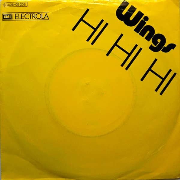 Wings  - Hi, Hi, Hi 37170 Vinyl Singles Goede Staat