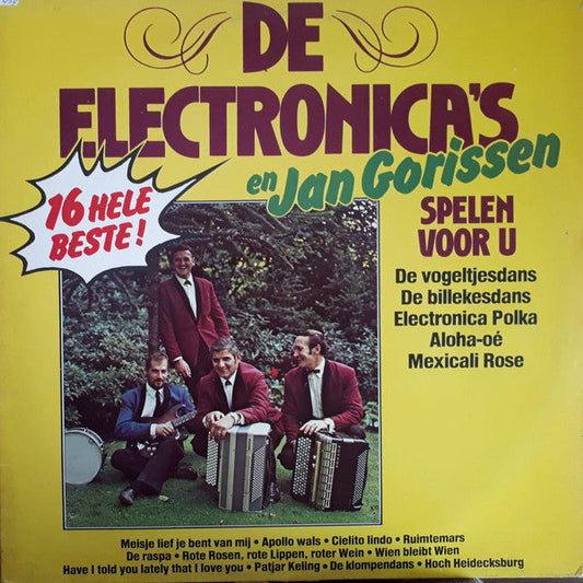 Electronica's En Jan Gorissen - De Electronica's En Jan Gorissen Spelen Voor U (LP) 48029 Vinyl LP Goede Staat