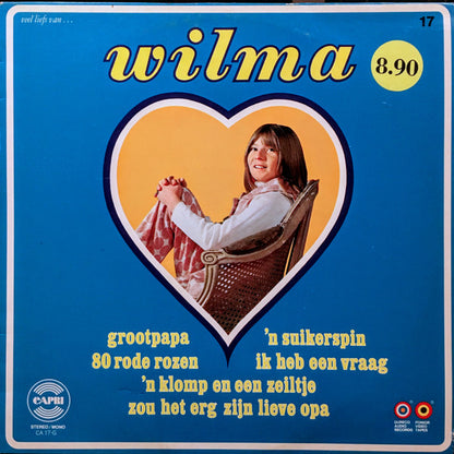 Wilma - Veel Liefs Van .... Wilma (LP) Vinyl LP Vinyl Very Good (VG) <br> Hoes Good Plus (G+)