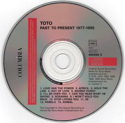 Toto - Past To Present-**** (CD) Compact Disc Goede Staat