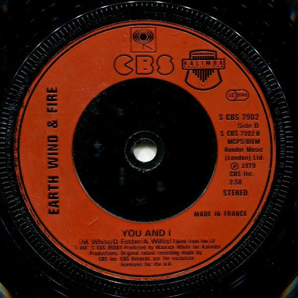 Earth Wind & Fire - Star 32625 Vinyl Singles Vinyl Very Good (VG) <br> Hoes Generic